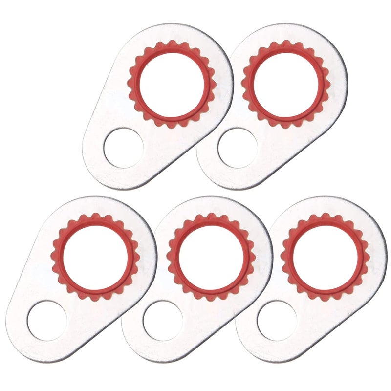 BUSY-CORNER A/C System Compressor Gasket Seals Air Conditioning Compressor Port Seal Washer Kit 60 Pieces Gasket Bonded Seal Assortment - Image 3